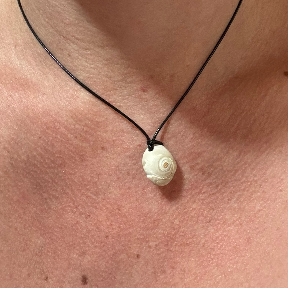 🆕 Carolina Sea Shell Swirly Choker Necklace - Picture 13 of 14